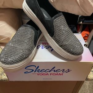Sketcher Bling Slip Ons